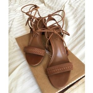 Ralph Lauren Chic Bohemian Leather suede Sandal, 7